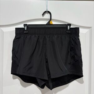 Athletic Works Black Elastic Waist Shorts